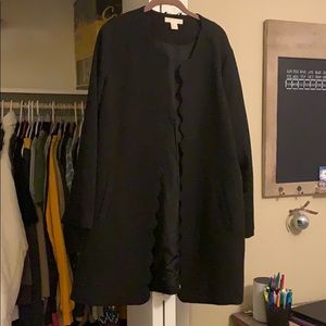 Oversized pea coat/pull over (business)